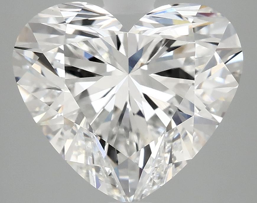 4.36 Carat Heart Shaped Ideal Cut VVS2 IGI Certified Lab Grown Diamond