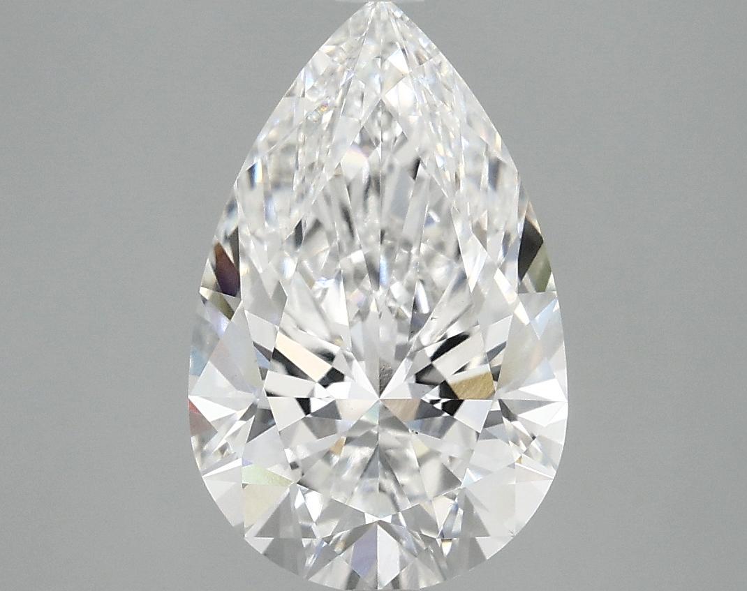 3.08 Carat Pear Shaped Ideal Cut VS1 IGI Certified Lab Grown Diamond