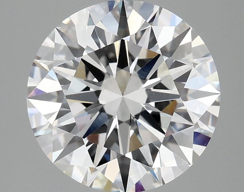 3.08 Carat Round Shaped Ideal Cut VVS2 IGI Certified Lab Grown Diamond