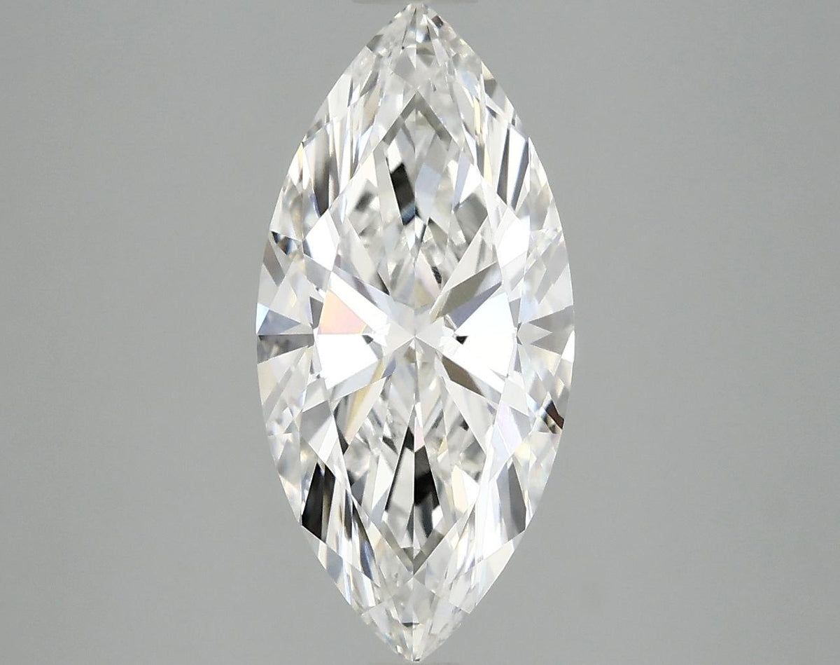 2.8 Carat Marquise Shaped Excellent Cut VVS2 IGI Certified Lab Grown Diamond