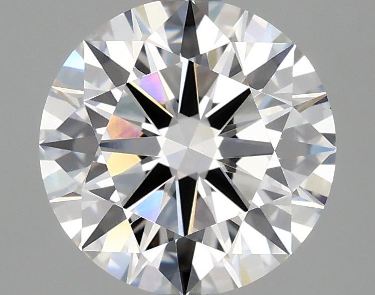 2.53 Carat Round Shaped Ideal Cut VVS2 IGI Certified Lab Grown Diamond