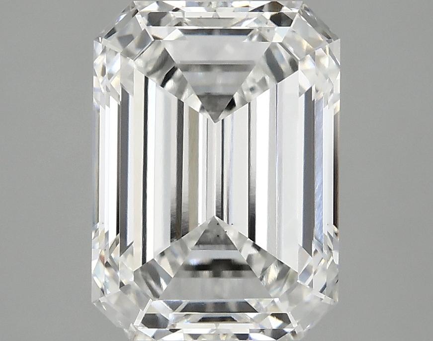 3.09 Carat Emerald Shaped Excellent Cut VS1 IGI Certified Lab Grown Diamond