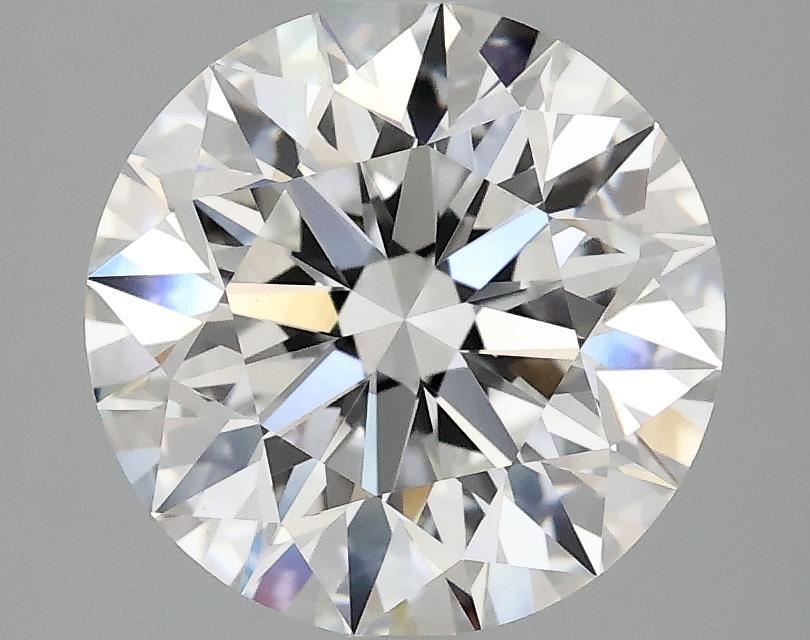 3.06 Carat Round Shaped Excellent Cut VVS2 IGI Certified Lab Grown Diamond