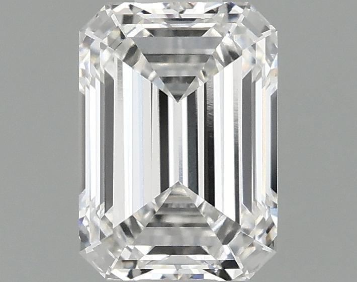 1.08 Carat Emerald Shaped Ideal Cut VVS2 IGI Certified Lab Grown Diamond