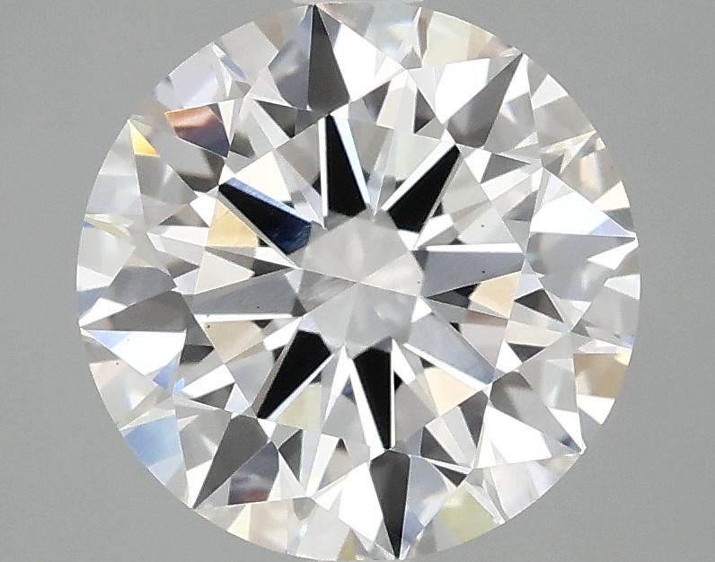 3.09 Carat Round Shaped Excellent Cut VS2 IGI Certified Lab Grown Diamond