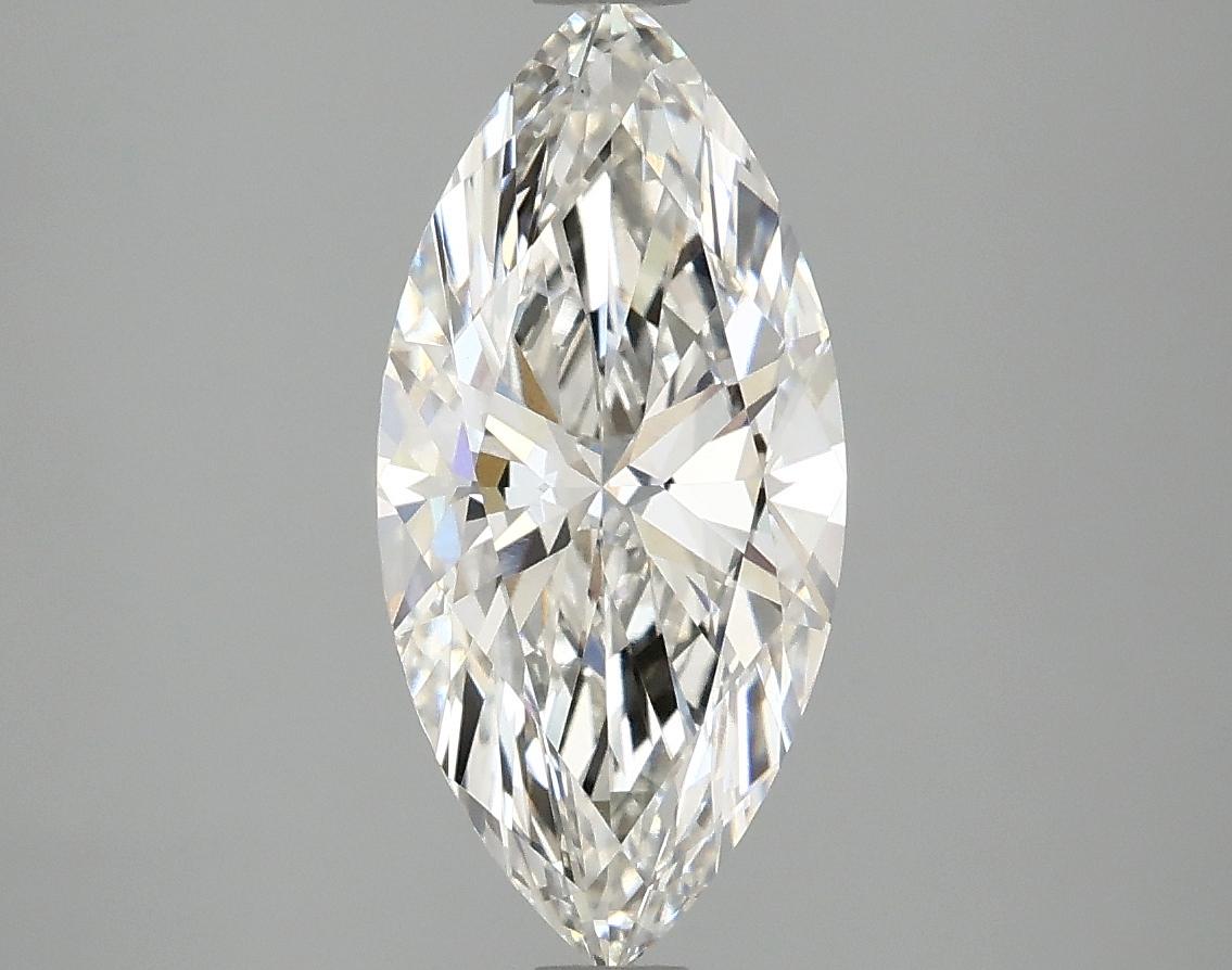 1.98 Carat Marquise Shaped Excellent Cut VVS2 IGI Certified Lab Grown Diamond