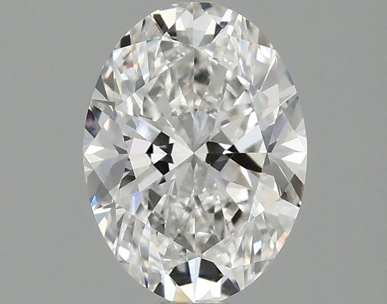 1.5 Carat Oval Shaped Excellent Cut VVS2 IGI Certified Lab Grown Diamond