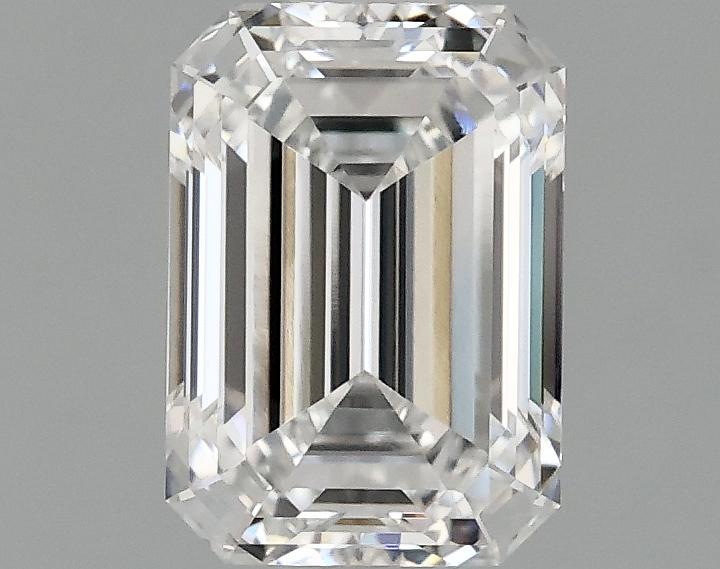 1.09 Carat Emerald Shaped Ideal Cut VVS2 IGI Certified Lab Grown Diamond