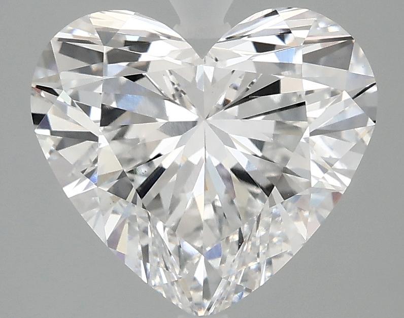 3.08 Carat Heart Shaped Ideal Cut VS1 IGI Certified Lab Grown Diamond