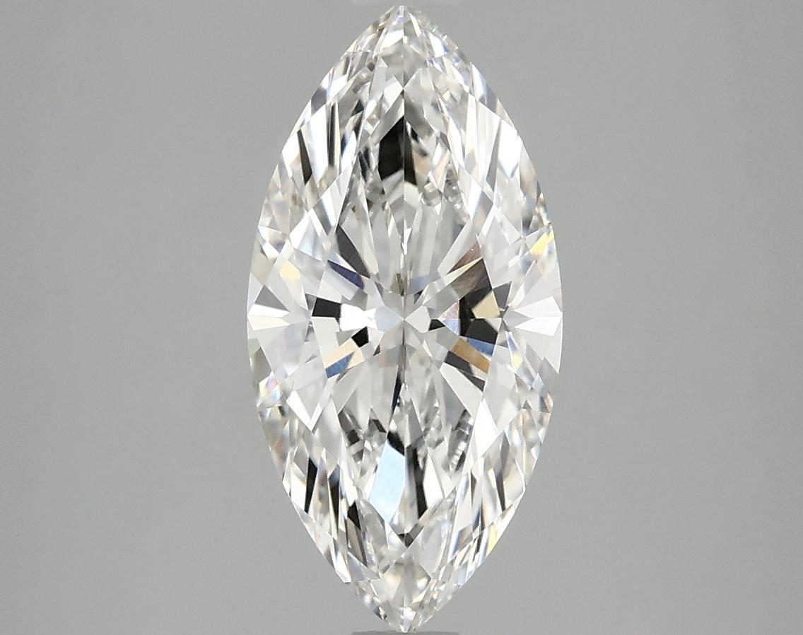 2.04 Carat Marquise Shaped Ideal Cut VVS2 IGI Certified Lab Grown Diamond