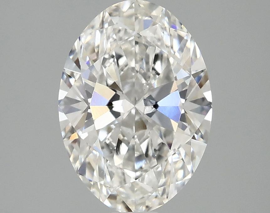 2.01 Carat Oval Shaped Ideal Cut VVS2 IGI Certified Lab Grown Diamond