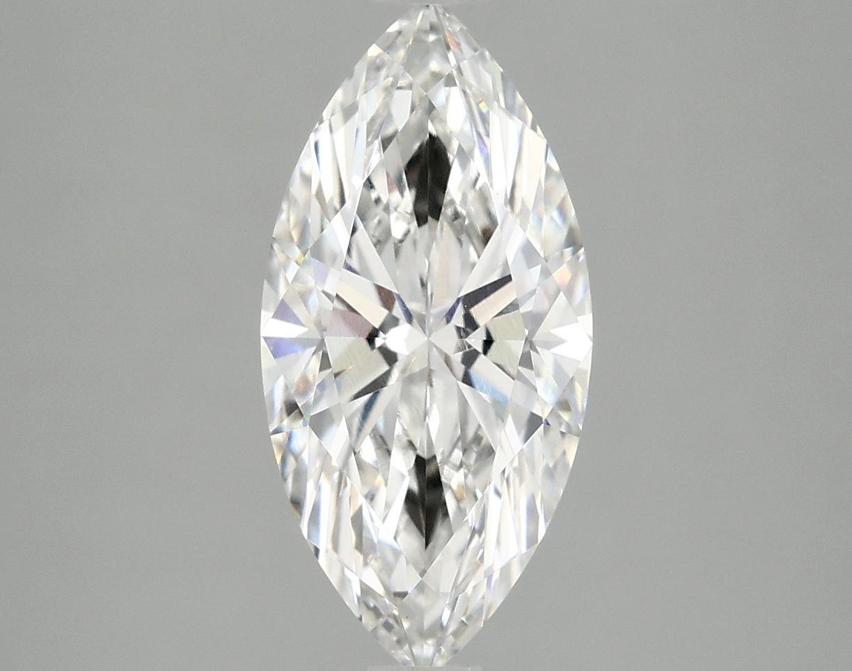 2.08 Carat Marquise Shaped Excellent Cut VVS2 IGI Certified Lab Grown Diamond