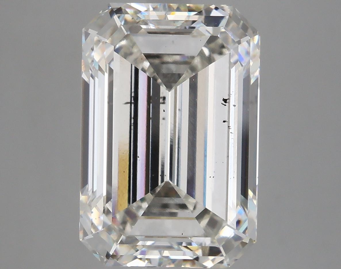7.54 Carat Emerald Shaped Ideal Cut SI1 IGI Certified Lab Grown Diamond