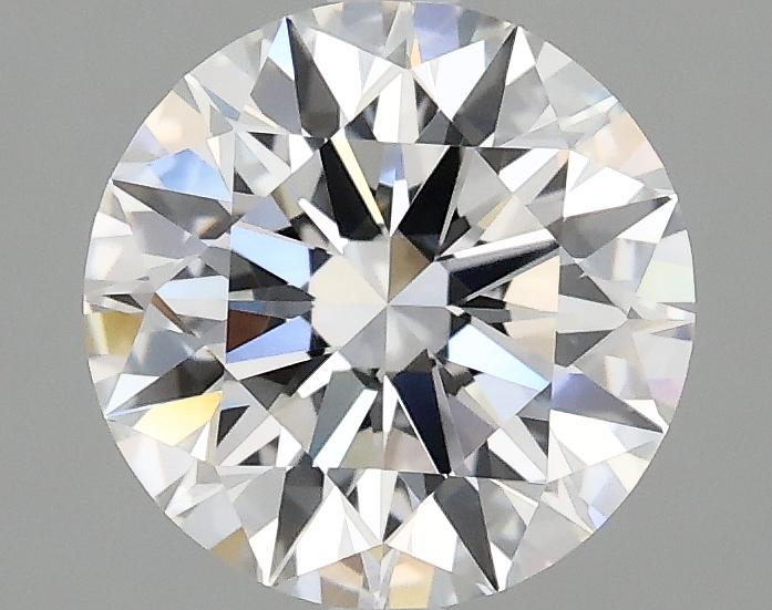 2.08 Carat Round Shaped Ideal Cut VVS2 IGI Certified Lab Grown Diamond