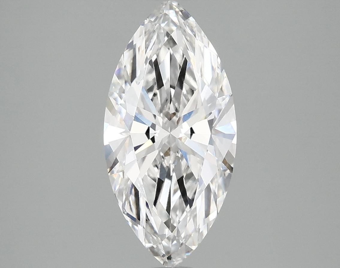 1.91 Carat Marquise Shaped Excellent Cut VVS2 IGI Certified Lab Grown Diamond