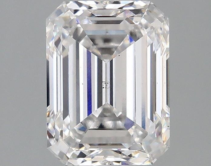 2.01 Carat Emerald Shaped Excellent Cut SI1 IGI Certified Lab Grown Diamond