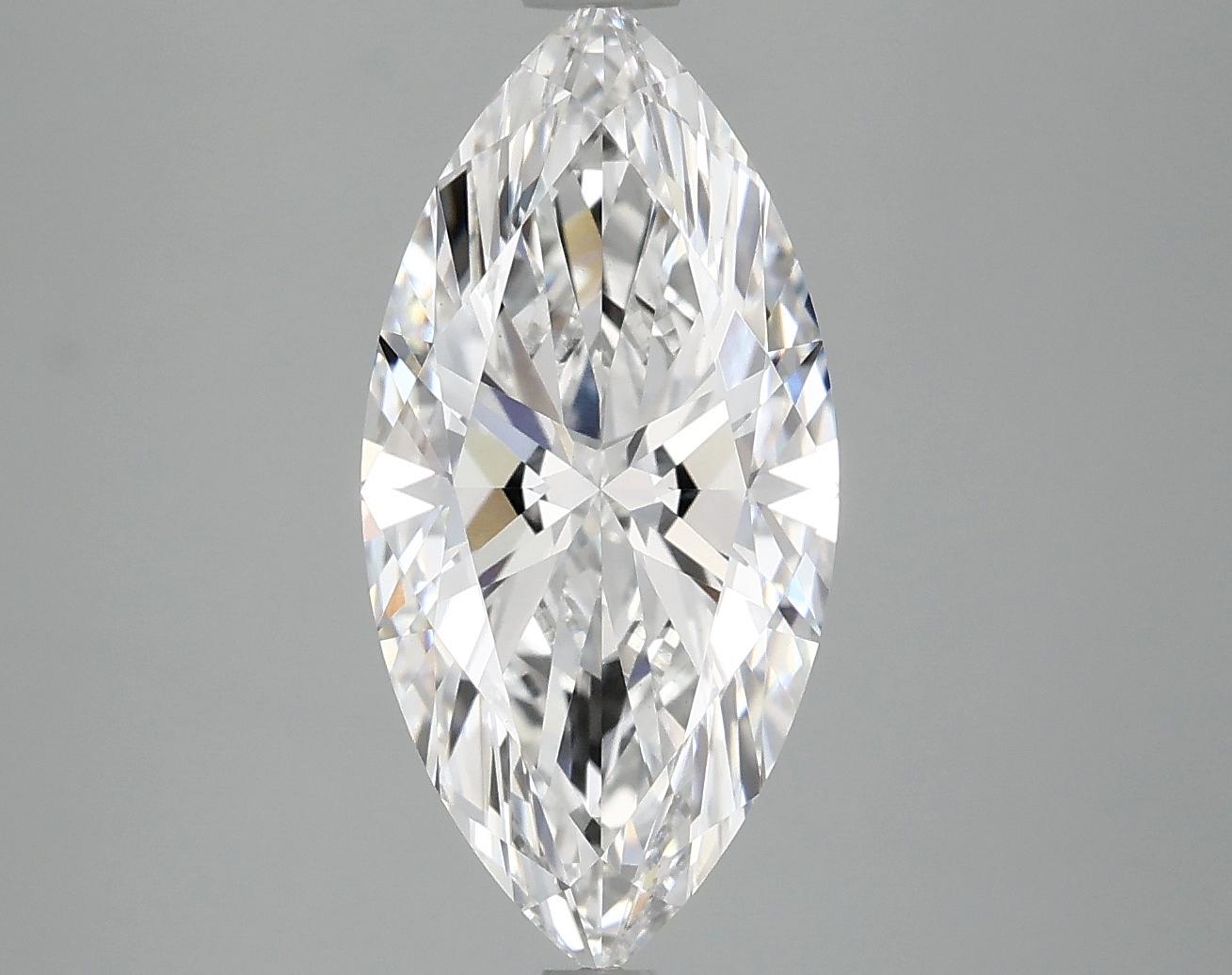 2.99 Carat Marquise Shaped Excellent Cut VS1 IGI Certified Lab Grown Diamond