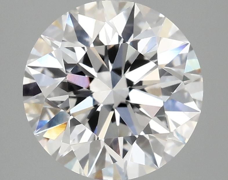 3.07 Carat Round Shaped Excellent Cut VVS2 IGI Certified Lab Grown Diamond