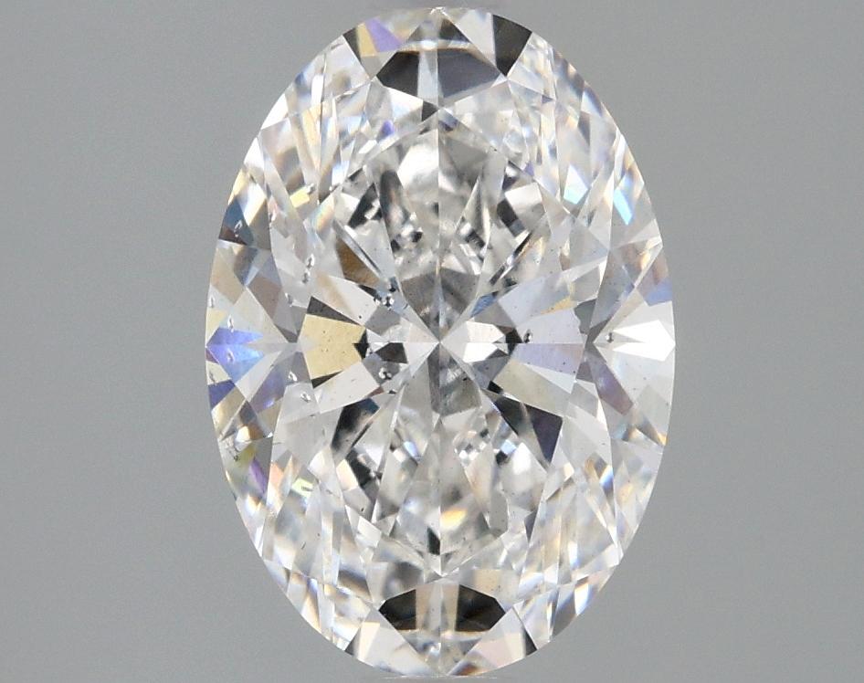 2.54 Carat Oval Shaped Ideal Cut SI1 IGI Certified Lab Grown Diamond