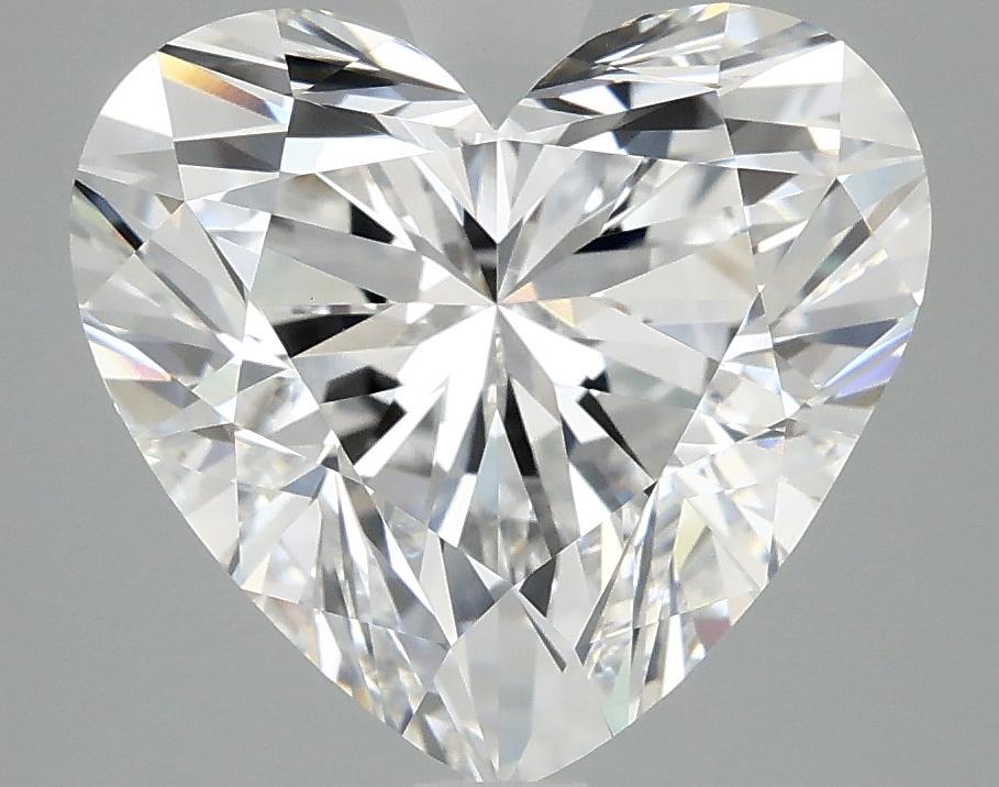 5.04 Carat Heart Shaped Ideal Cut VVS2 IGI Certified Lab Grown Diamond