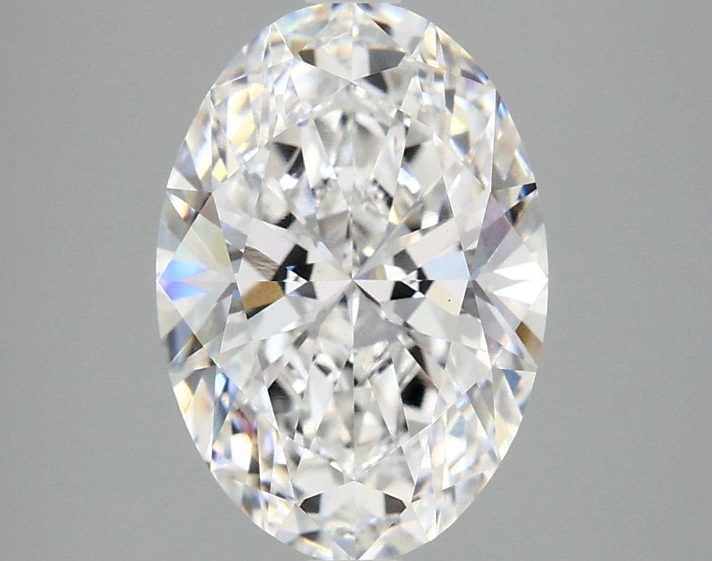 3.05 Carat Oval Shaped Ideal Cut VVS2 IGI Certified Lab Grown Diamond