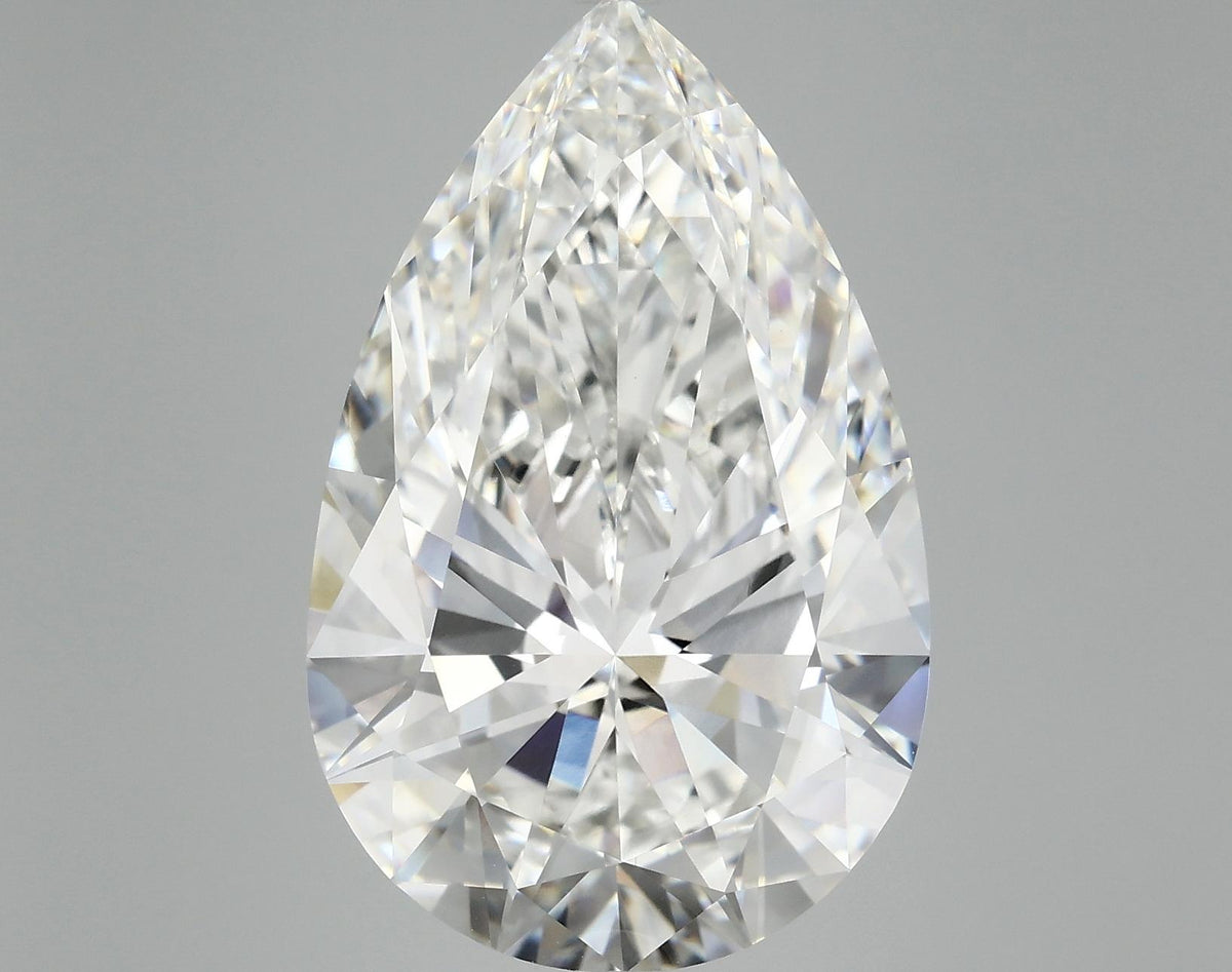 10.04 Carat Pear Shaped Ideal Cut VVS2 IGI Certified Lab Grown Diamond