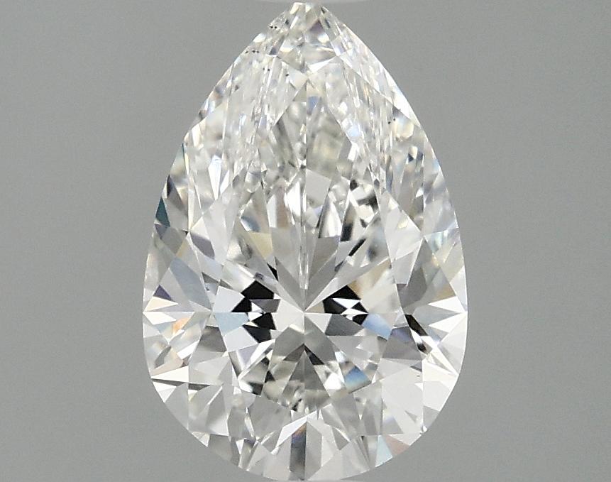 1.57 Carat Pear Shaped Excellent Cut VS2 IGI Certified Lab Grown Diamond