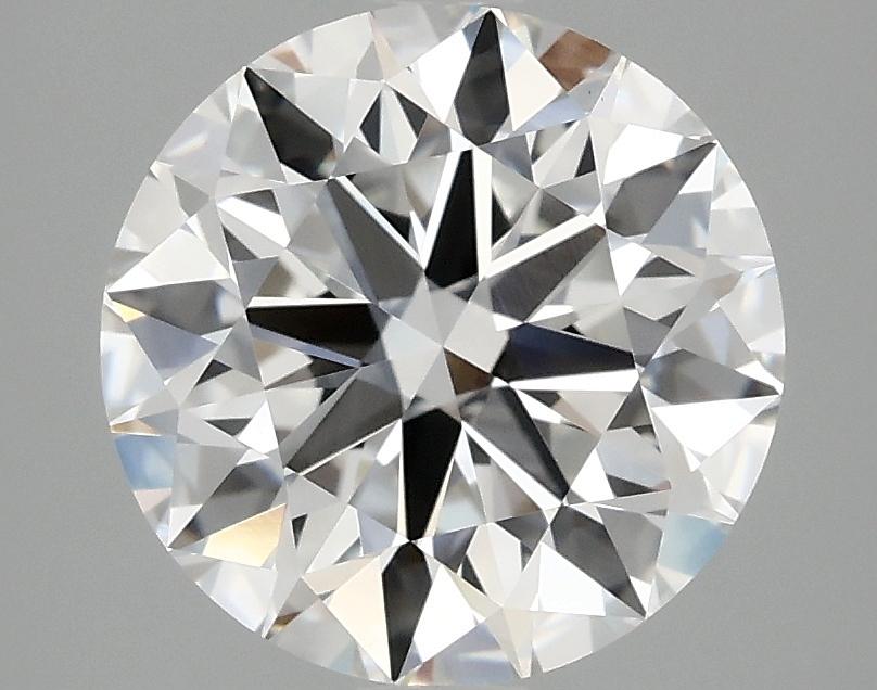3.07 Carat Round Shaped Ideal Cut VVS2 IGI Certified Lab Grown Diamond