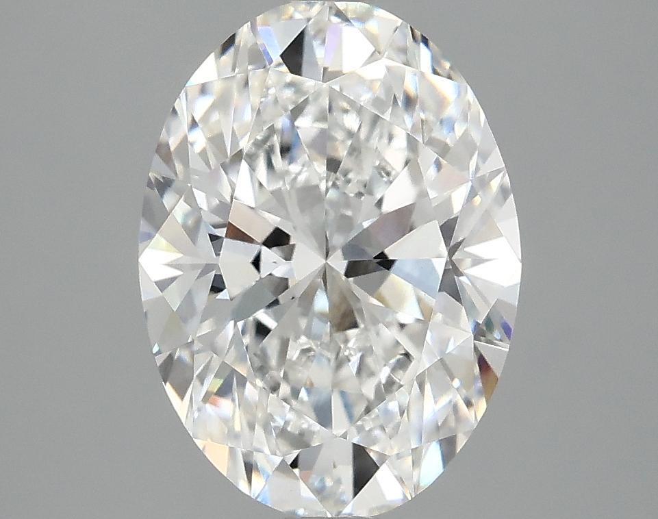 3.09 Carat Oval Shaped Excellent Cut VVS2 IGI Certified Lab Grown Diamond