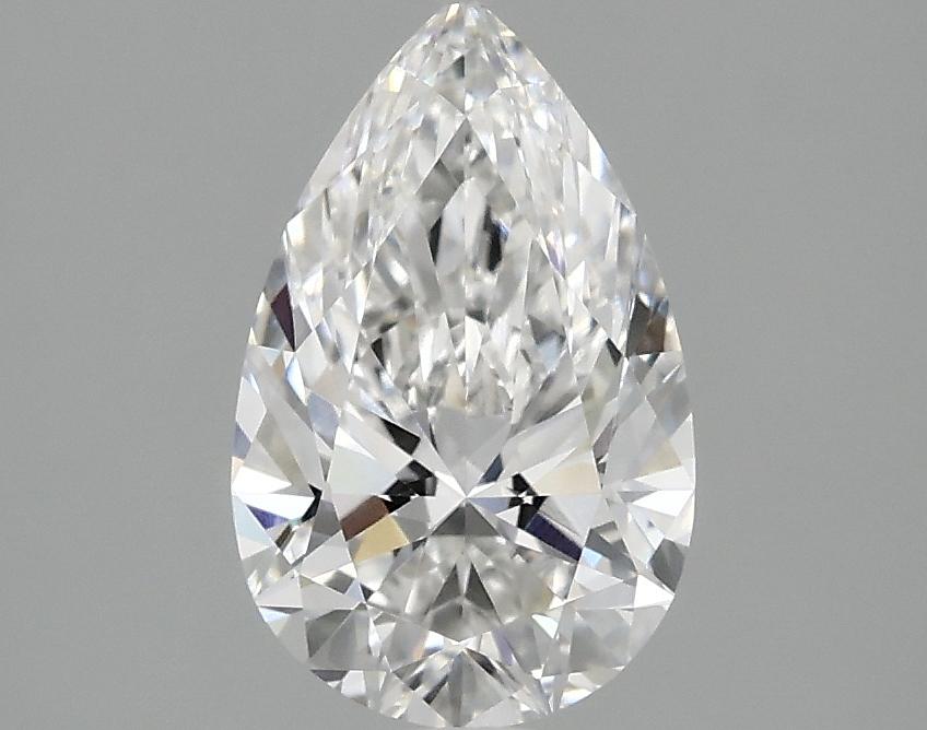 1.41 Carat Pear Shaped Ideal Cut VVS2 IGI Certified Lab Grown Diamond