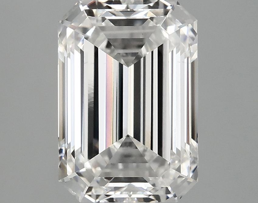 3.09 Carat Emerald Shaped Ideal Cut VS1 IGI Certified Lab Grown Diamond