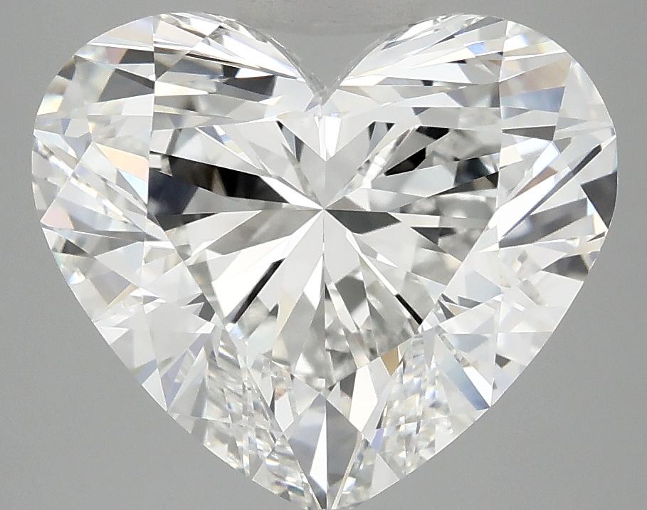 5.05 Carat Heart Shaped Ideal Cut VVS2 IGI Certified Lab Grown Diamond
