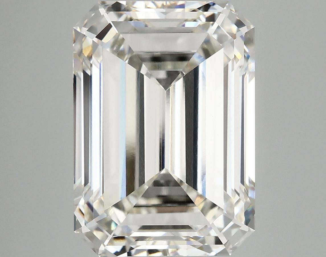 7.81 Carat Emerald Shaped Ideal Cut VVS2 IGI Certified Lab Grown Diamond