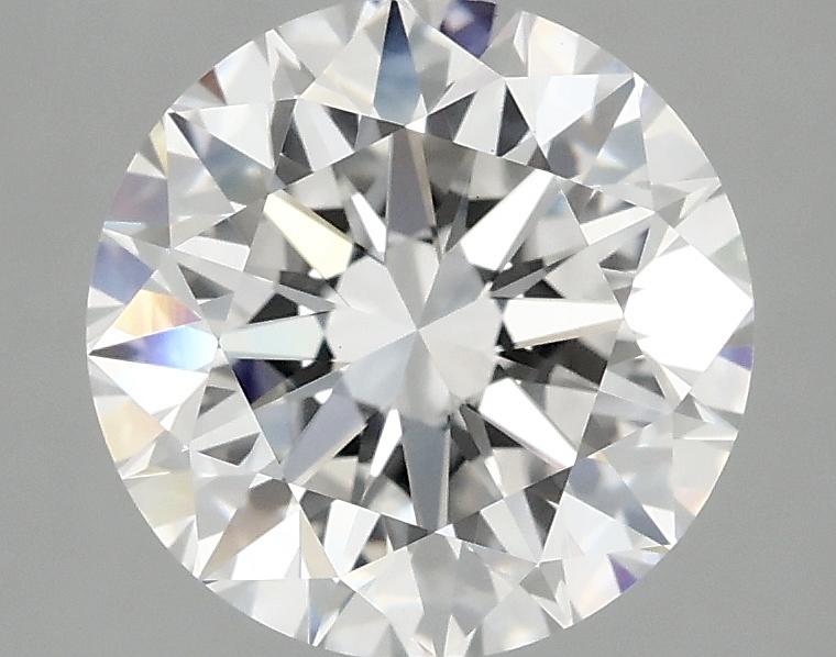 2.96 Carat Round Shaped Excellent Cut VVS2 IGI Certified Lab Grown Diamond