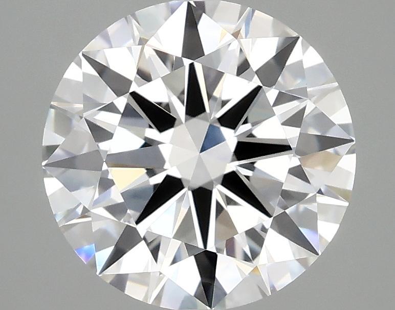 2.58 Carat Round Shaped Ideal Cut VVS2 IGI Certified Lab Grown Diamond