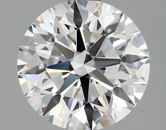 2.09 Carat Round Shaped Excellent Cut VVS2 IGI Certified Lab Grown Diamond