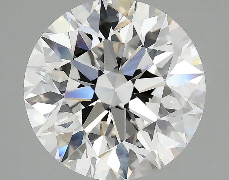 2.57 Carat Round Shaped Excellent Cut VVS2 IGI Certified Lab Grown Diamond