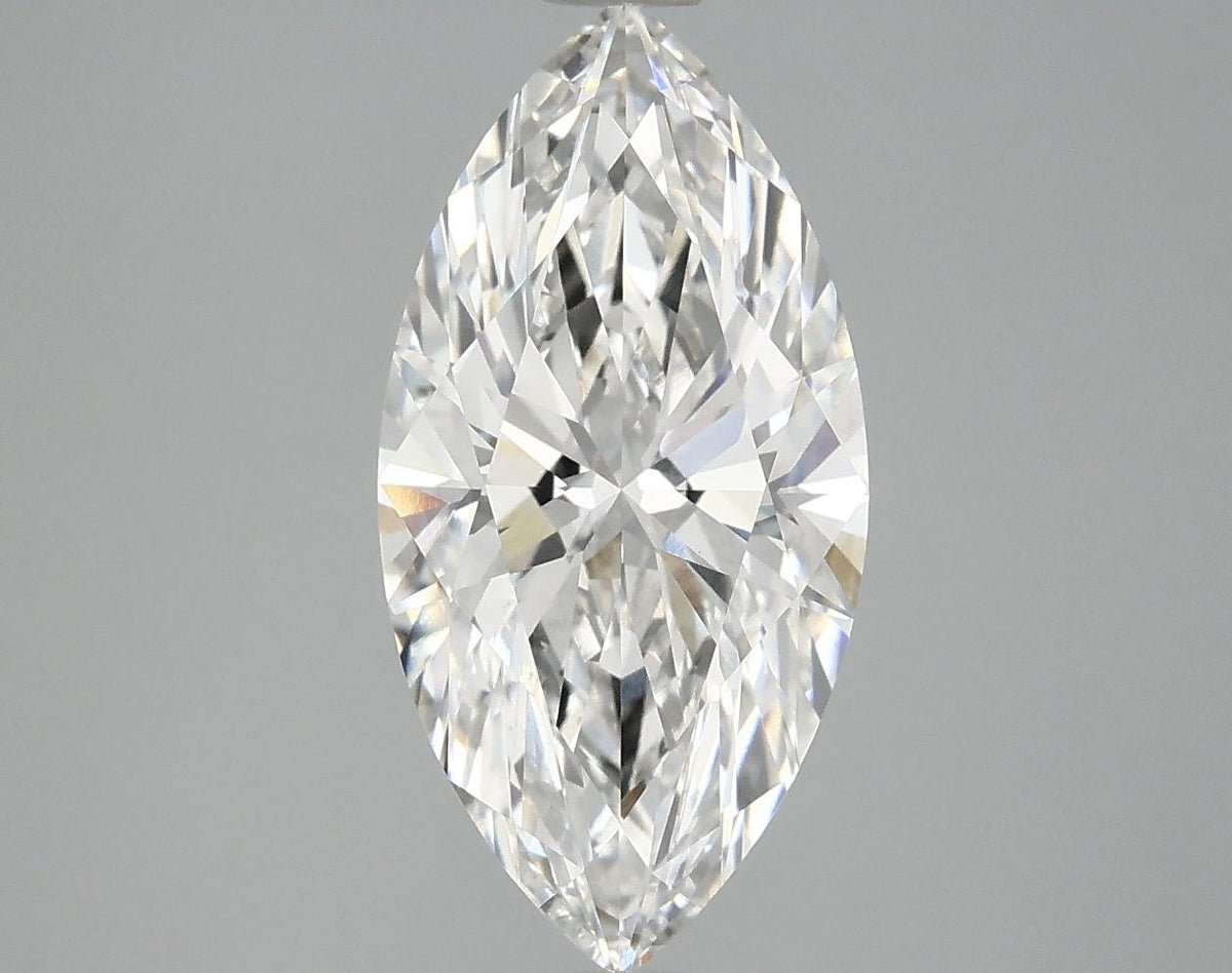 3.07 Carat Marquise Shaped Ideal Cut VVS2 IGI Certified Lab Grown Diamond