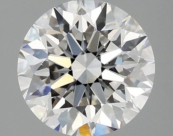 2.07 Carat Round Shaped Excellent Cut VVS2 IGI Certified Lab Grown Diamond