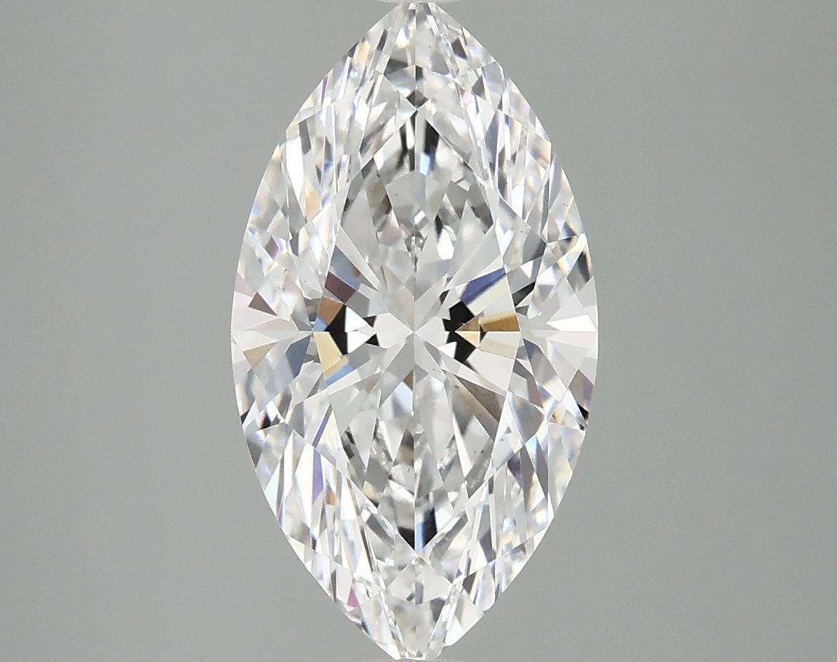 3.08 Carat Marquise Shaped Excellent Cut VS1 IGI Certified Lab Grown Diamond