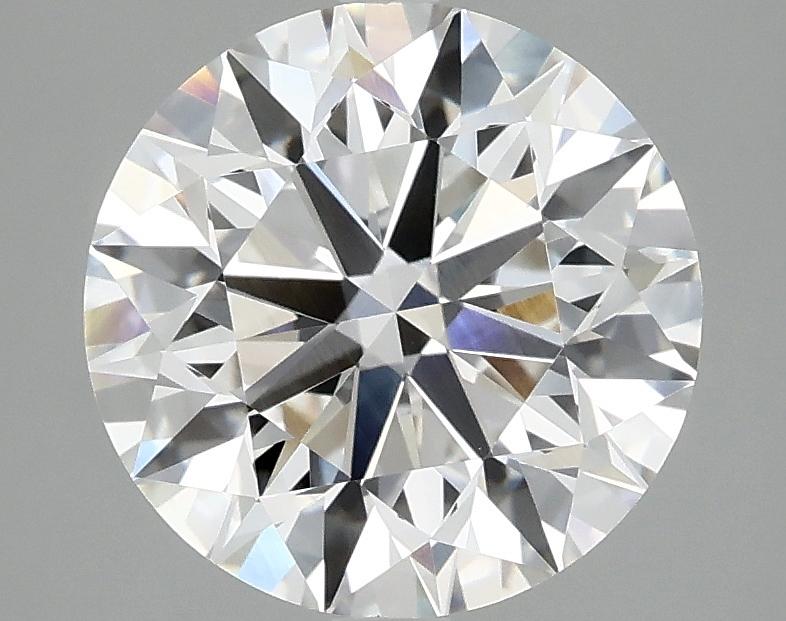 3.07 Carat Round Shaped Excellent Cut VVS2 IGI Certified Lab Grown Diamond