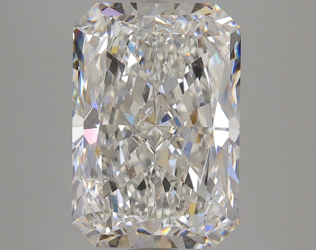 5.39 Carat Radiant Shaped Ideal Cut SI1 IGI Certified Lab Grown Diamond
