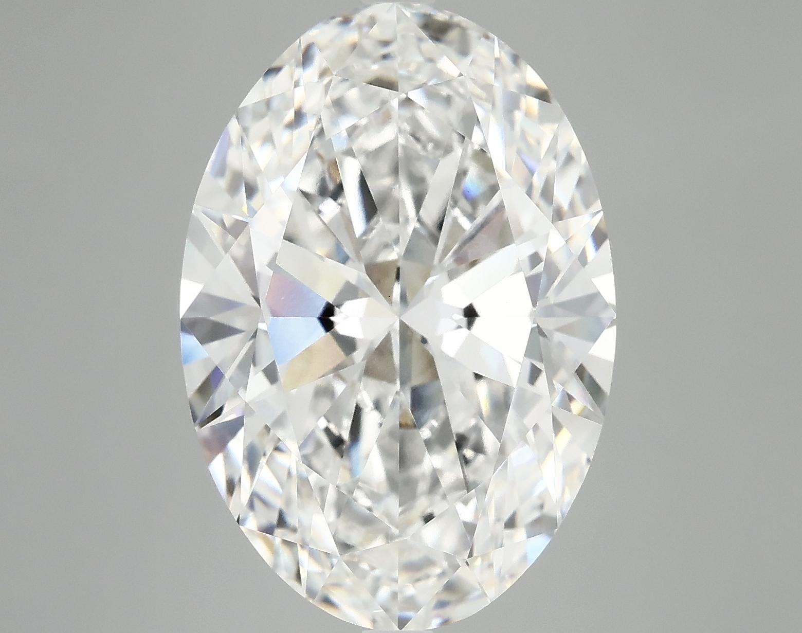 9.9 Carat Oval Shaped Ideal Cut VVS2 IGI Certified Lab Grown Diamond