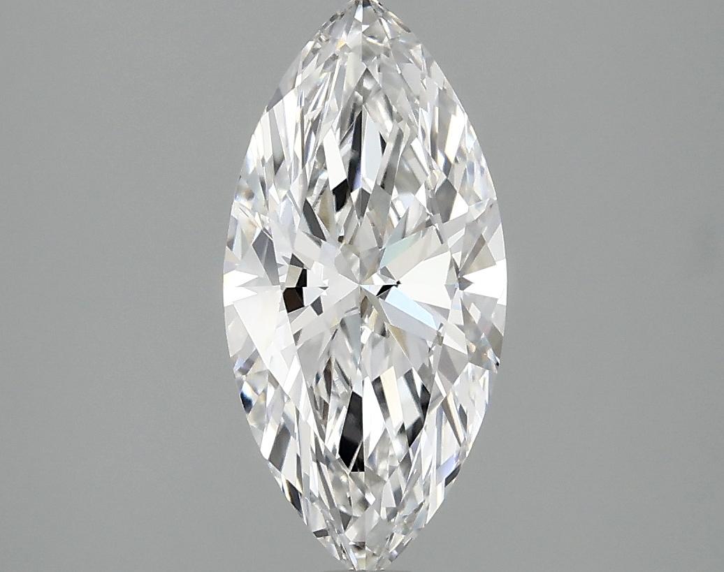 1.51 Carat Marquise Shaped Excellent Cut VVS2 IGI Certified Lab Grown Diamond