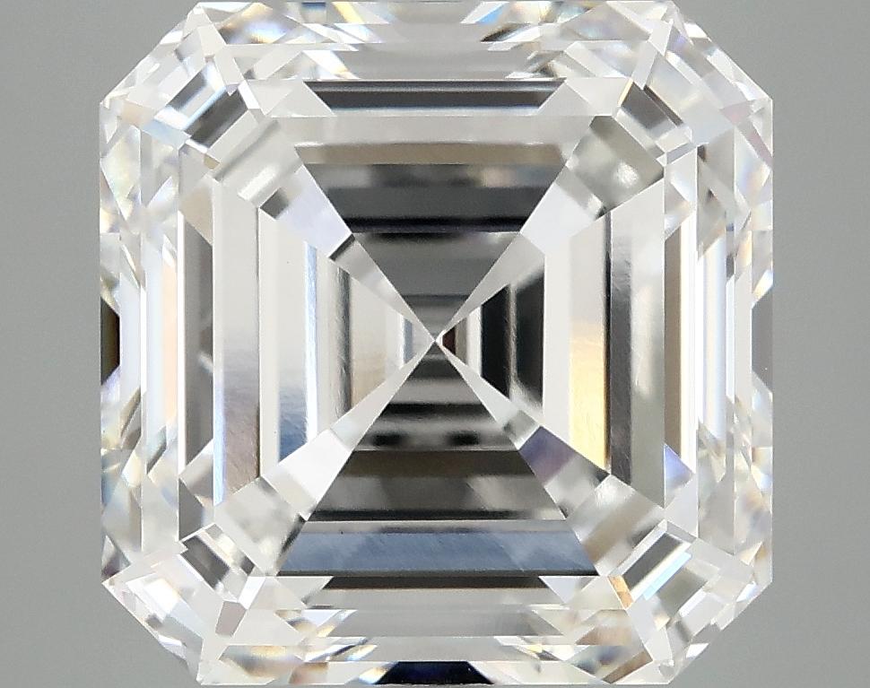 8.35 Carat Asscher Shaped Ideal Cut VVS2 IGI Certified Lab Grown Diamond