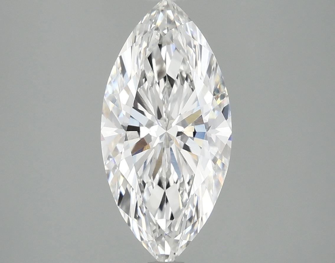 2.04 Carat Marquise Shaped Excellent Cut VVS2 IGI Certified Lab Grown Diamond
