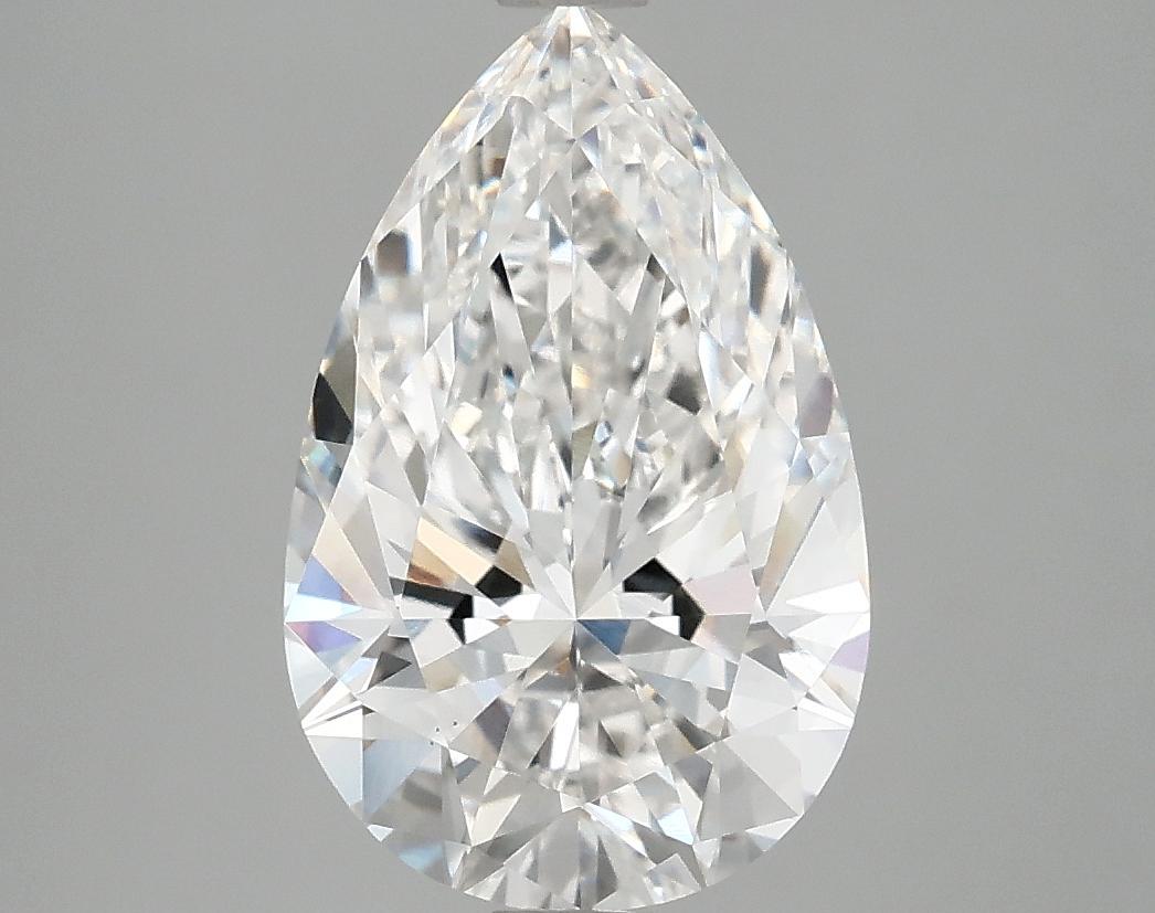 3.08 Carat Pear Shaped Ideal Cut VS1 IGI Certified Lab Grown Diamond