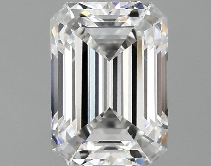 1.08 Carat Emerald Shaped Ideal Cut VVS2 IGI Certified Lab Grown Diamond