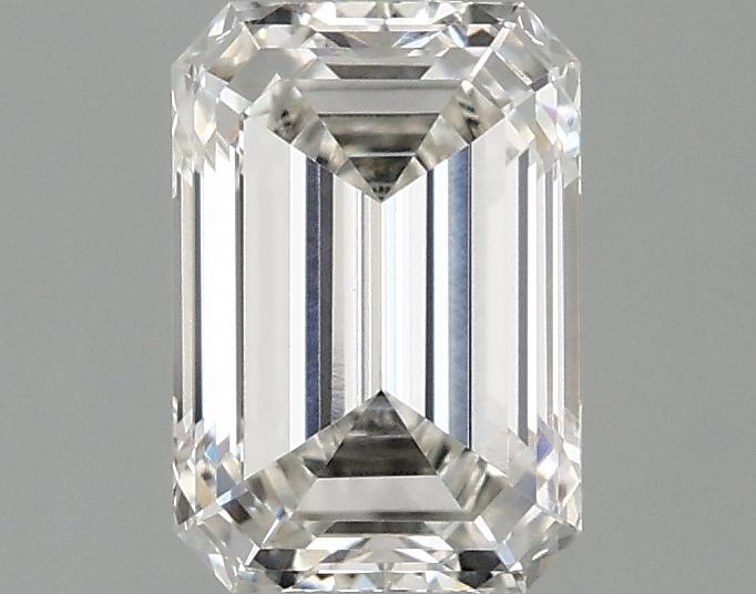 0.97 Carat Emerald Shaped Ideal Cut VVS2 IGI Certified Lab Grown Diamond