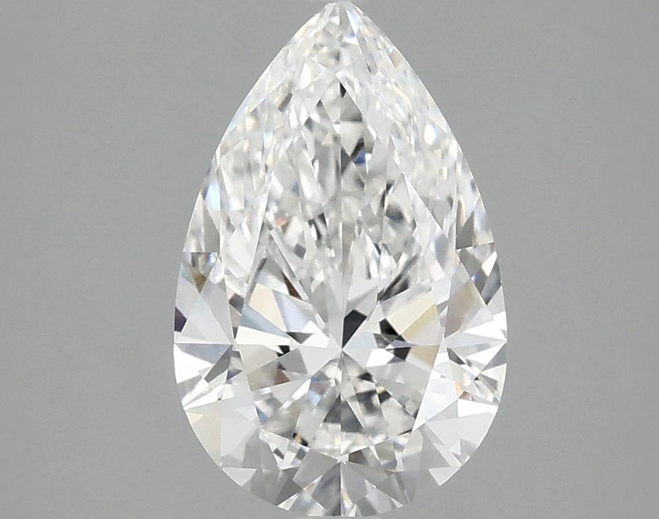 2.0 Carat Pear Shaped Ideal Cut VVS2 IGI Certified Lab Grown Diamond